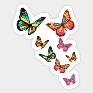 butterflies Sticker